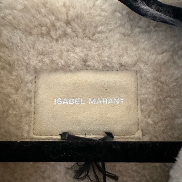 NWT Isabel marant shearling jacket - Picture 5 of 5
